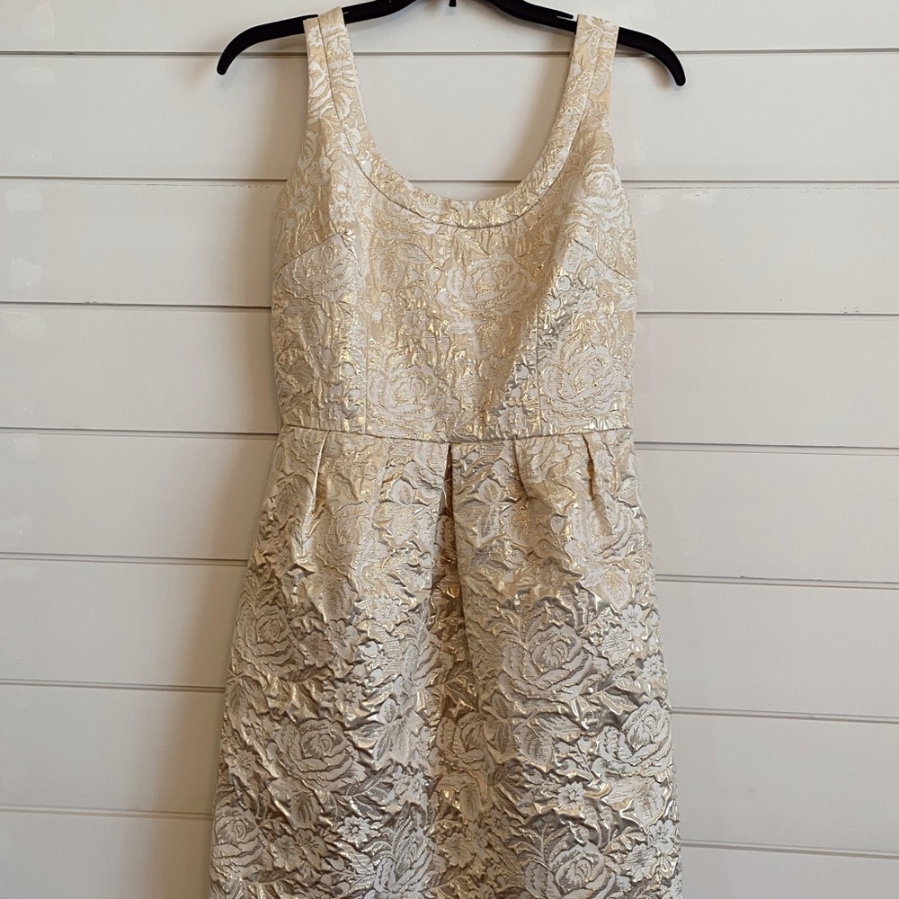 Short Gold Dress